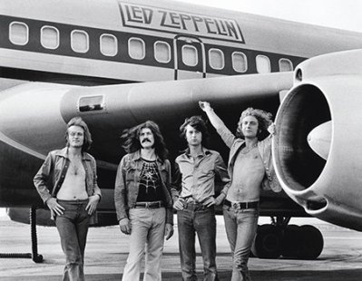 led zep by bob gruen